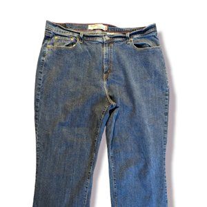 Women's Levi's 550 Relaxed Boot Cut Jeans Plus Size 24S